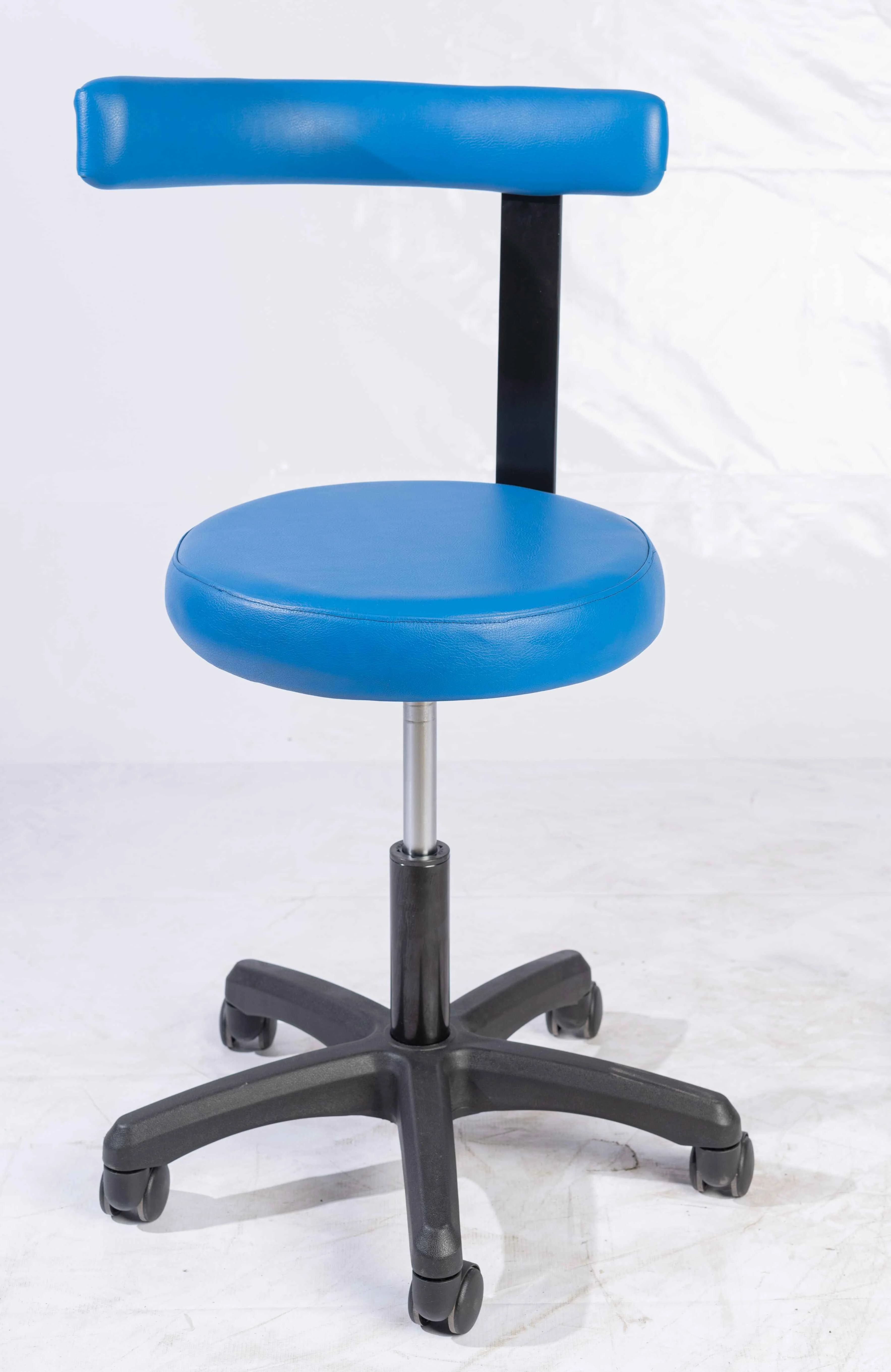 Blue Dental Multipurpose Stool by Westech (Front View)